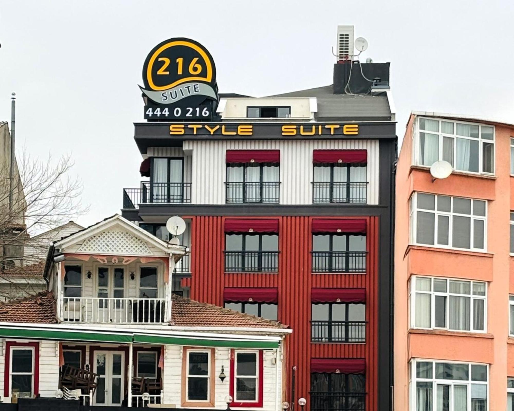 216 Style Suite Istanbul Exteriör bild